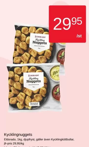Eldorado - Kycklingnuggets