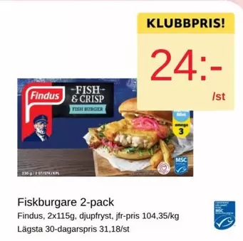 Findus - Fish Burger