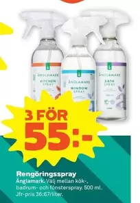 Änglamark - Rengöringsspray