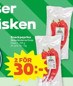 Coop - Snackpaprika