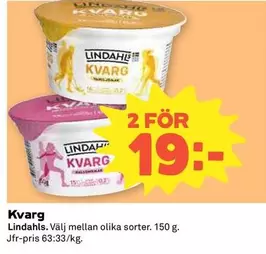 Lindahls - Kvarg