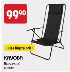 KAYOBA Brassestol 000849