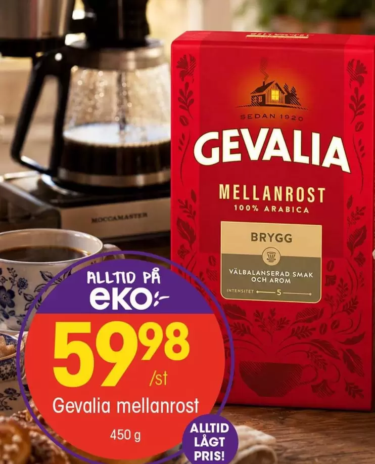 gevalia - Mellanrost