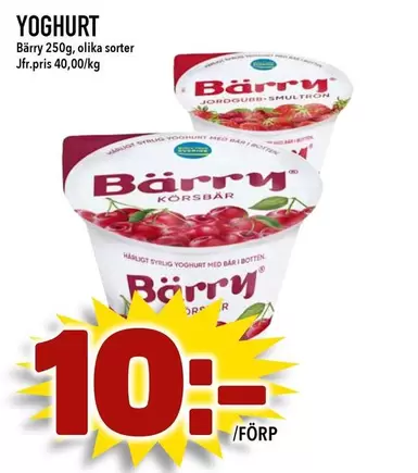Bärry - YOGHURT