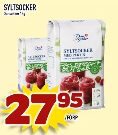 Dansukker - SYLTsockER MED PEKTIN
