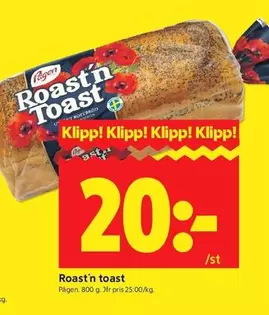 Pågen - Roast'n Toast