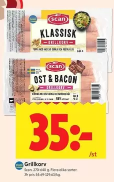 Scan - Grillkorv