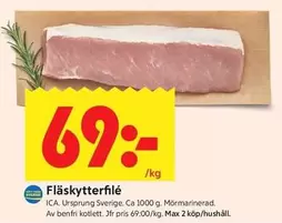 Fläskytterfilé
