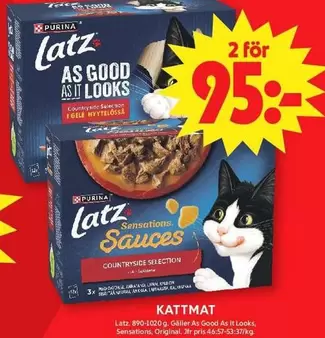 Purina - Latz As Good As It Looks, Sensations Sauces Countryside Selection