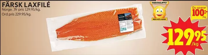 FÄRSK LAXFILÉ