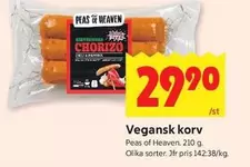 Vegansk korv