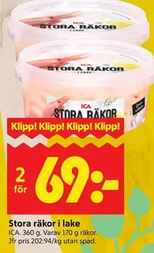 Stora räkor