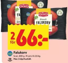 Scan - Falukorv