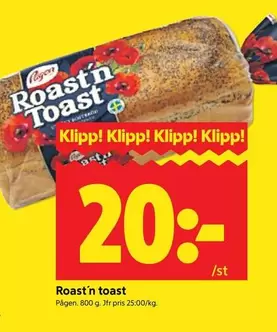 Pågen - Roast'n Toast