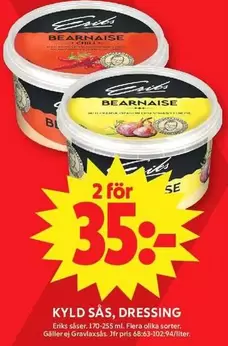 Eriks såser - KYLD SÅS, DRESSING