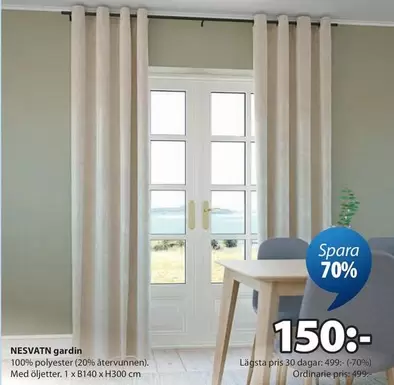 NESVÄTN gardin