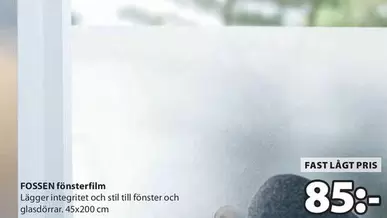 FOSSEN fönsterfilm