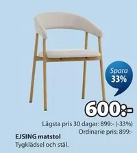 EJSIng matstol