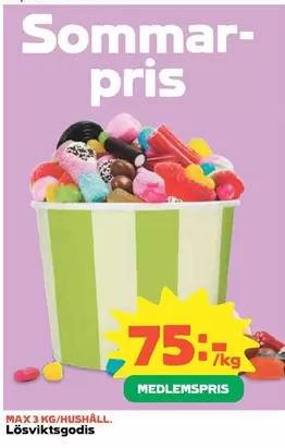 Lösviktsgodis