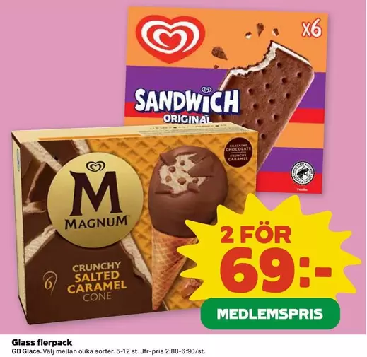 magnum - Magnum Crunchy Salted Caramel Cone