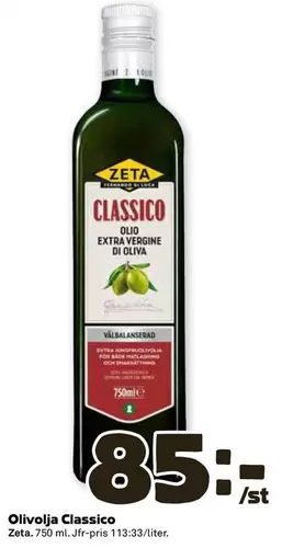 Zeta - Olivolja Classico