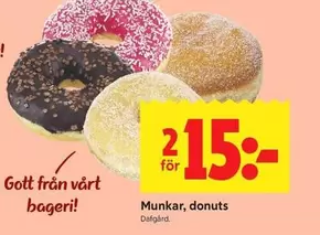 Dafgård - Munkar, donuts