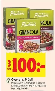 Paulins - Granola