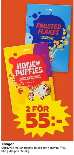 Coop - Honey Puffles / Frosted Flakes