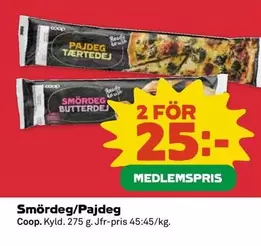 Coop - Smørdeg/Pajdeg