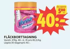 Vanish - Fläckborttagning
