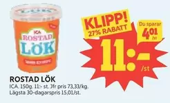 Rostad Lök