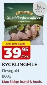 Kycklingbröstfiléer