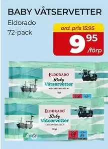 Eldorado - Baby våtservetter