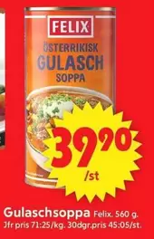 Felix - GULASCH SOPPA