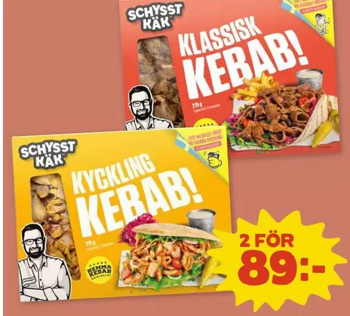 Klassisk Kebab! / Kyckling Kebab!