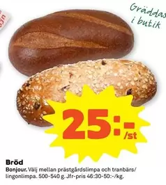 Bonjour - Bröd