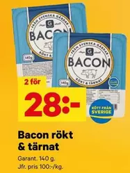 Garant - Bacon rökt & tärnat