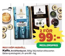 Arvid Nordquist - Kaffe
