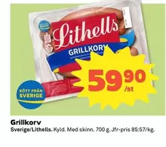 Lithells - Grillkorv