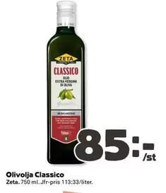 Zeta - Olivolja Classico