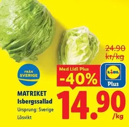 Isbergssallad