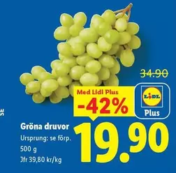 Gröna druvor