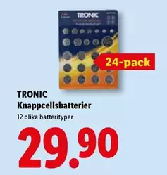 Knappcellsbatterier