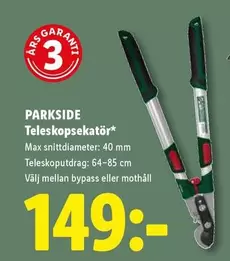 Teleskopsekatör