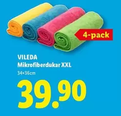 Vileda - Mikrofiberdukar XXL