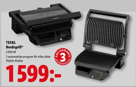 Tefal - Bordsgrill