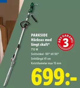 Garant - Häcksax med långt skaft