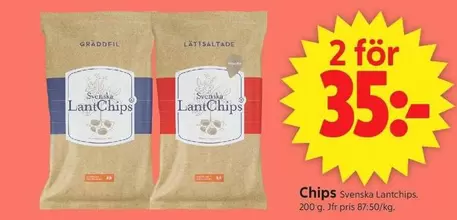 Svenska LantChips - Chips