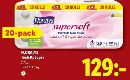 Floralys - Toiletter