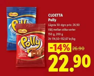 Cloetta - Polly